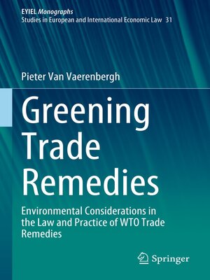 cover image of Greening Trade Remedies